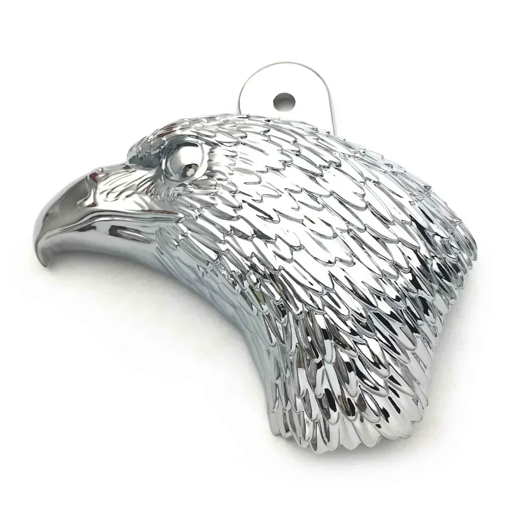

Motorcycle Eagle Head Horn Cover for Harley Davidson Big Twins V-Rods Stock Cowbell 1992-2021