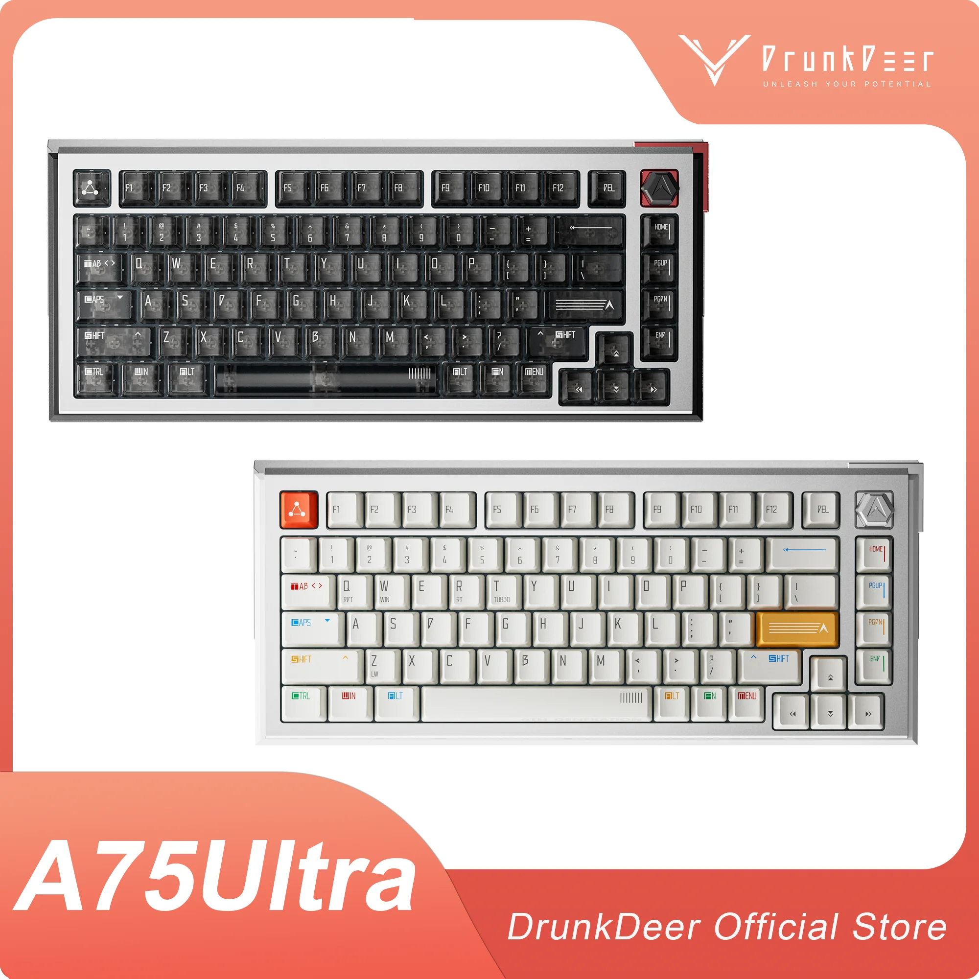 QIANマグネットスイッチ搭載のゲーミングキーボード「DrunkDeer A75 Ultra HE」の実際の使い心地と性能評価