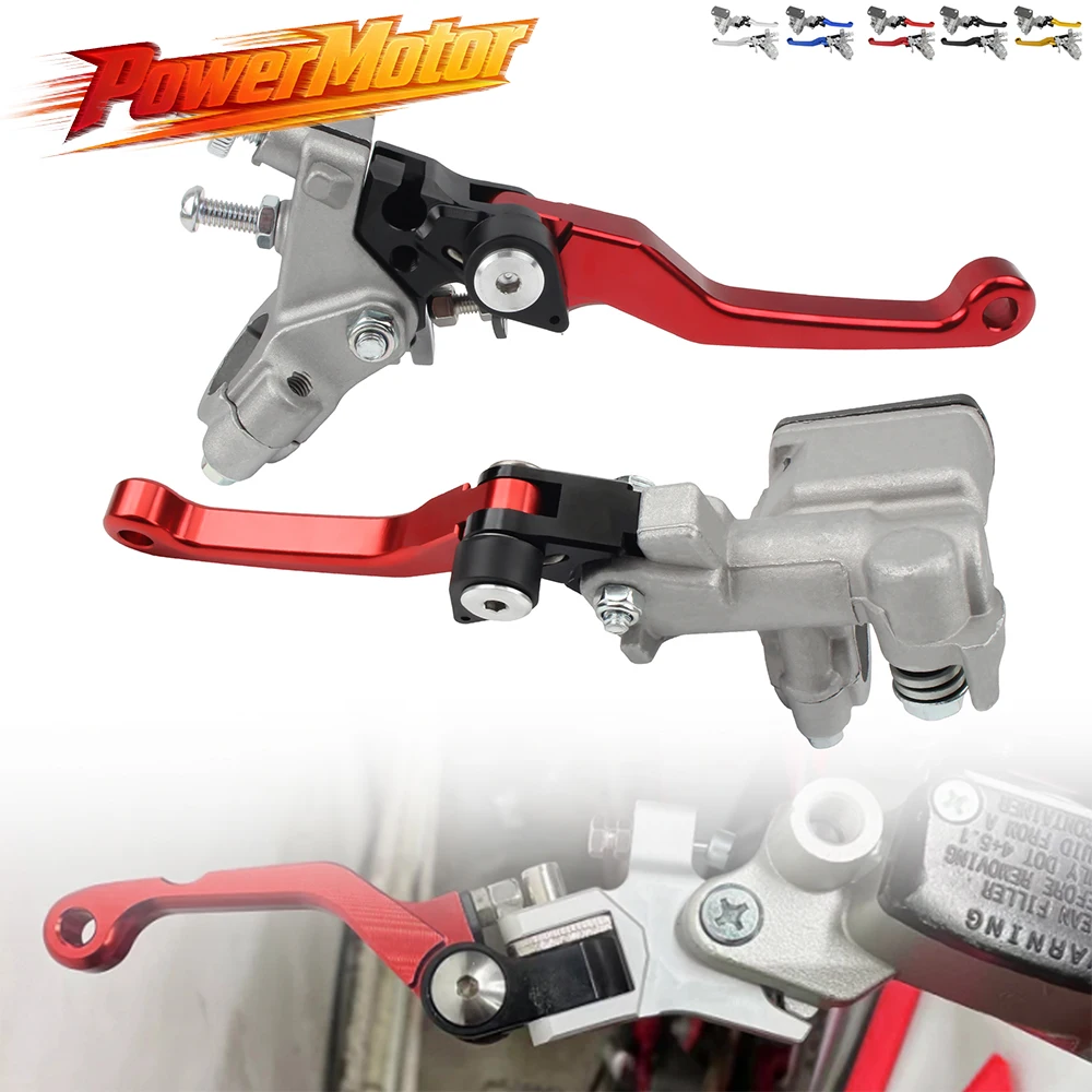 Manetas de Freno y Embrague de 22mm para Moto, Bomba de Freno Delantera y Cilindro para CR 80 85 125 R CRF F 150 230 250 F 300L 450X Dirt Bike