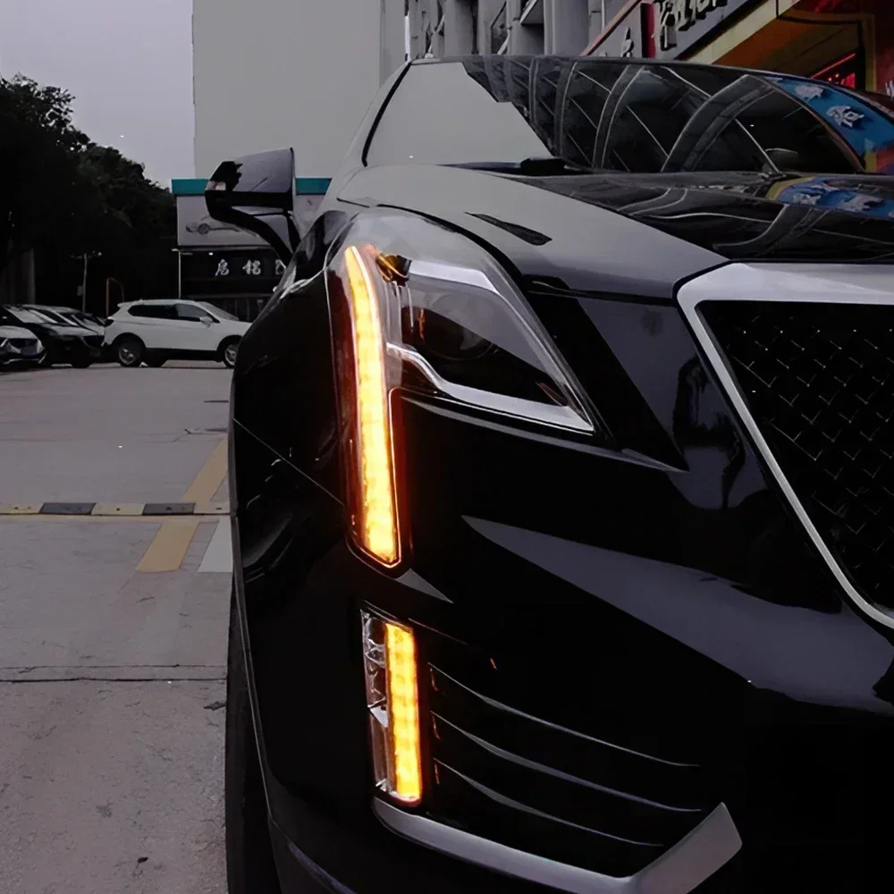 

For Cadillac XT5 2016-2019 Car Front Lamps Assembly Upgrade LED Auto Headlights Projector Lens Plug and Play Accessories