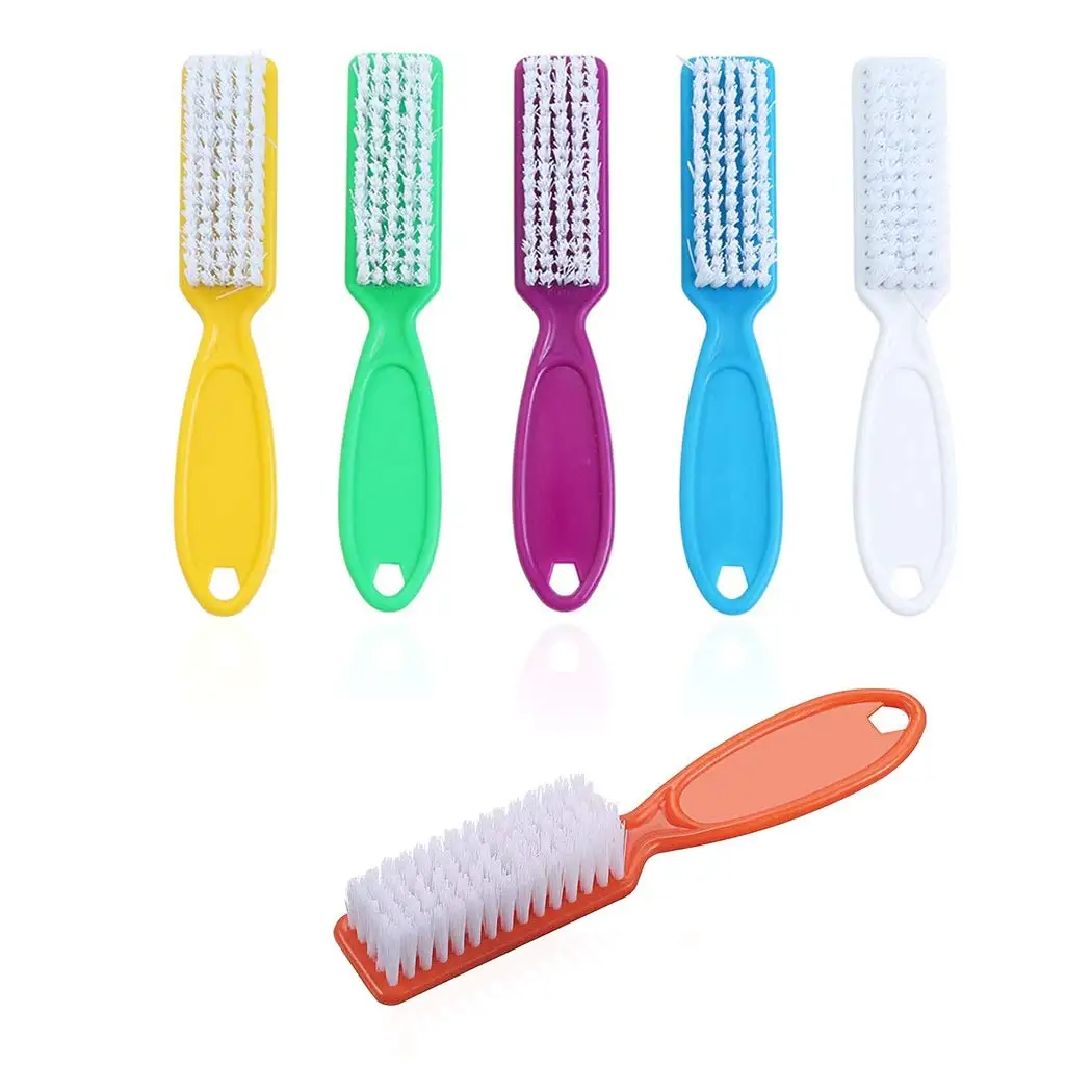 

6 Pcs Handle Grip Nail Brush, Nail Cleaning Brushes for Toes and Fingernail