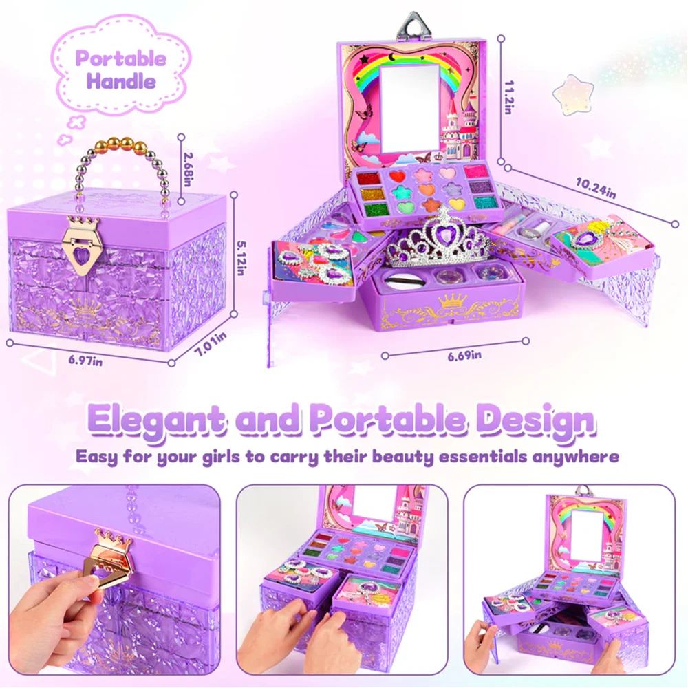46-częściowy Zestaw do Makijaż – Beauty Makeup Kit For Kids recenzja i cena