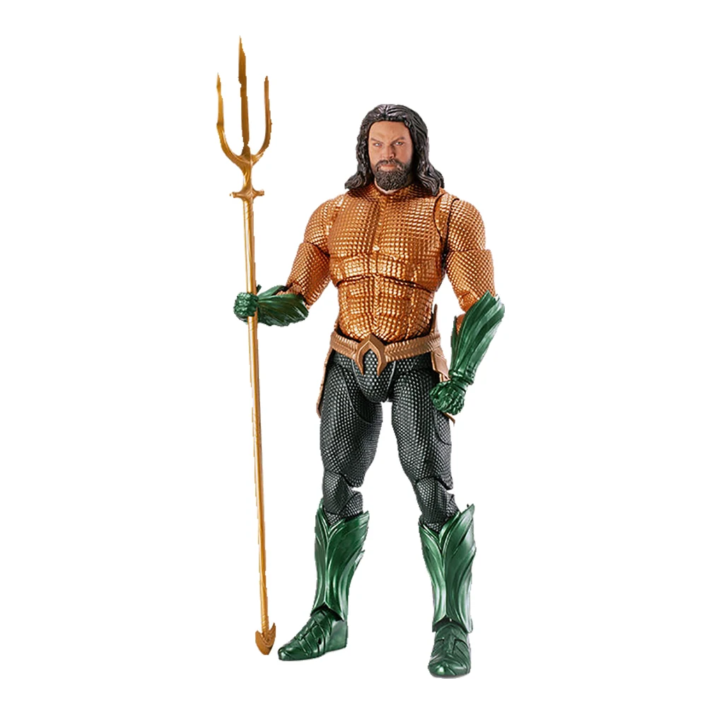 Neue Original FONDJOY DC Aquaman Actionfiguren Hochdetailliertes Superhelden-Sammelmodell Desktop-Display Ornament Geschenke für Jungen