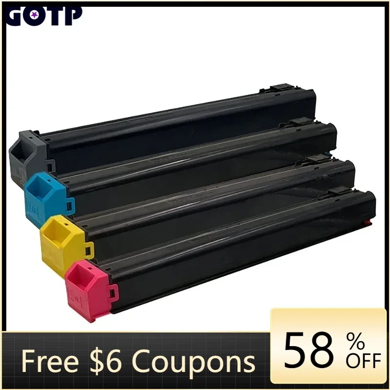 4PCS/1Set  For Sharp DX25 DX2008 DX2508 DX2000 DX2500 Toner Cartridge Color Copier Japan