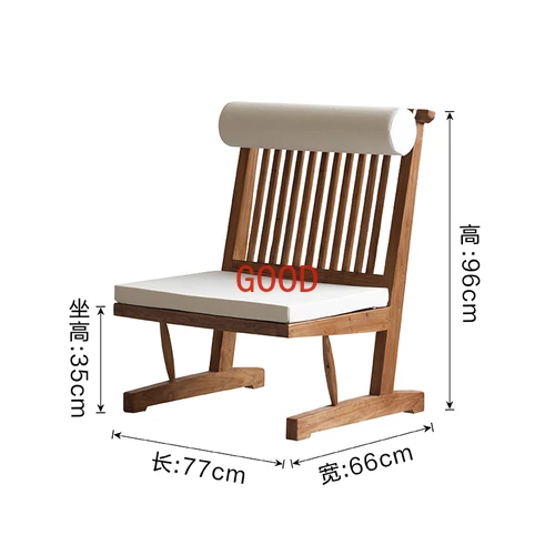

Zhongdao George Recliner Living Room Balcony Leisure Couch B & B Courtyard High Backrest Chair