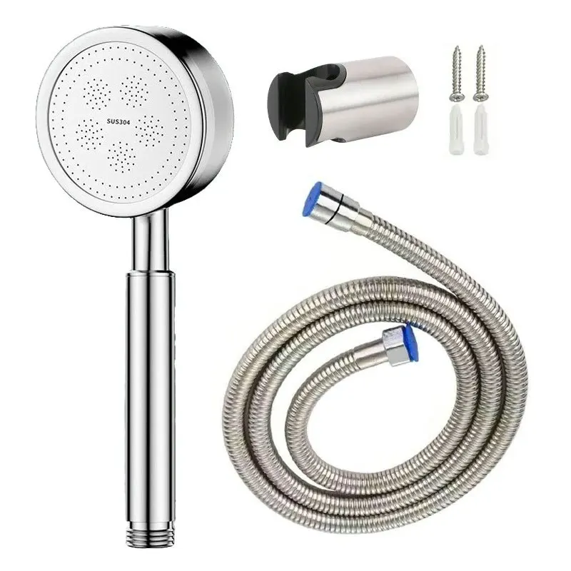 Shower Head 304 Stainless Steel Bathroom Sprayer Shower Head Bathroom Shower Set Supercharged Rainfall Showerhead High Pressure