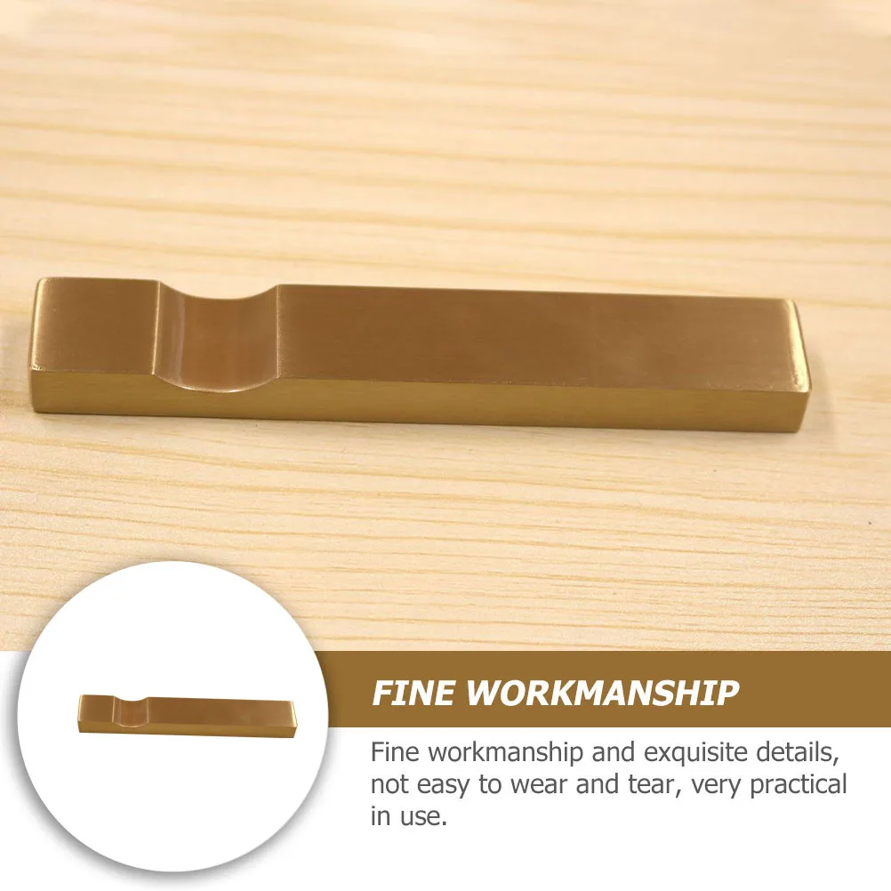 

1pc Brass Calligraphy Holder Rack For Ink Brush Storage Chinese Brush Stand Pen Organizer Calligraphy Pen Rack