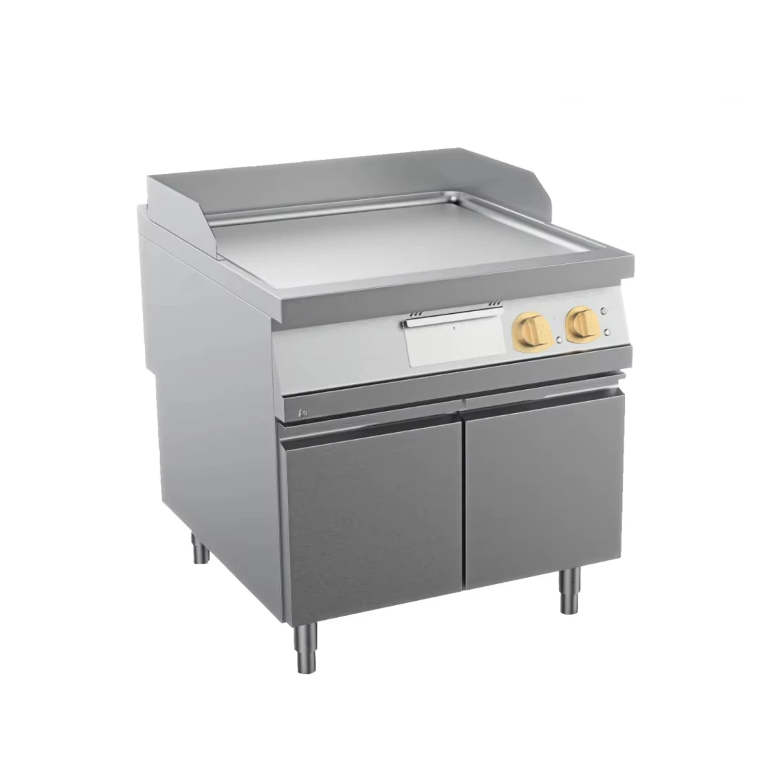 Antihaftbeschichteter elektrischer Ofen mit flacher Oberseite