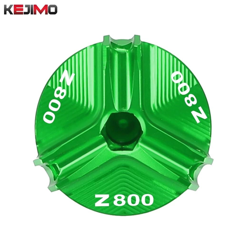 

Z800 M19*2.5 CNC Engine Oil Cup Fuel Filler Tank Cap Cover Motorcycle For Kawasaki Z900 RS Z650 Z500 Z400 Z1000 R SX Ninja 650