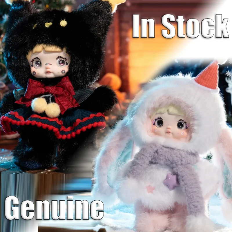 

Nommi In Stock Genuine Magical Christmas Eve Series Plush Blind Box Vinyl Keychain Surprise Bag Christmas Gift Pendant Toys Gift