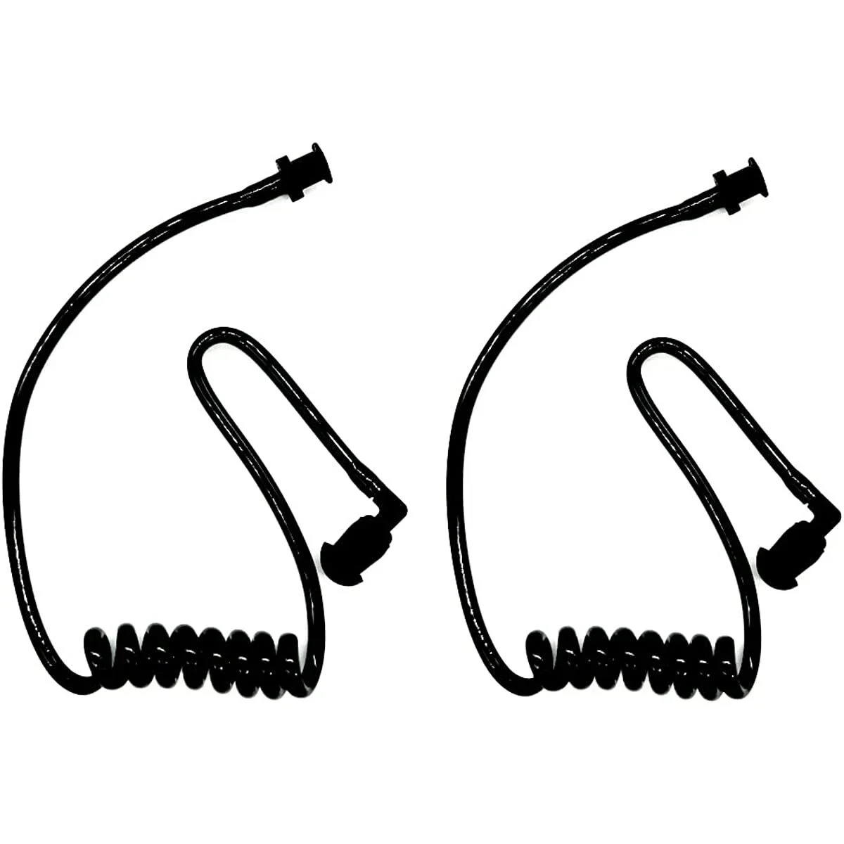 

10PCS Acoustic Coil Tube Earbuds for Motorola Two Way Radio Walkie Talkie Earpiece