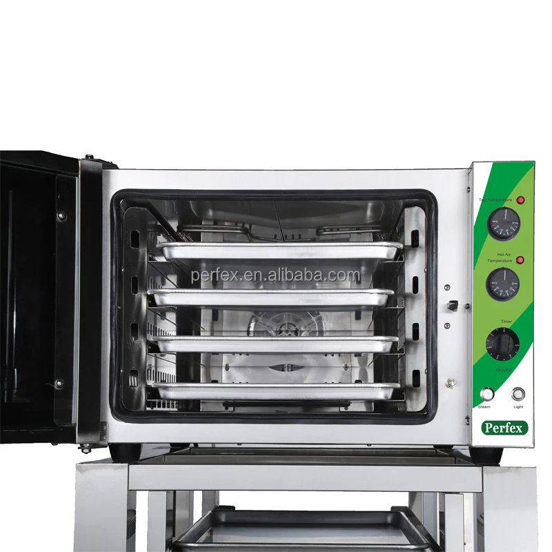 TLF ECO-4M elektrische convectieoven grote capaciteit van 120L Perfex commerciële roestvrijstalen oven fabrieksprijs