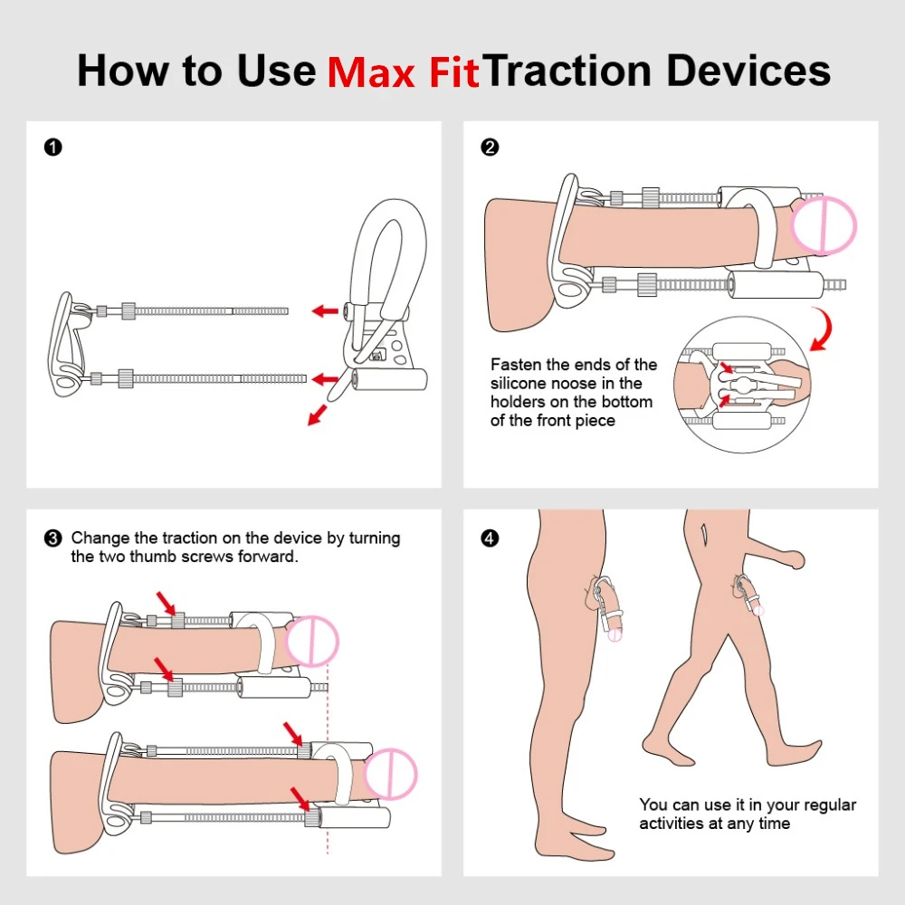 3rd Male Penis Extender Edge Enlargement Stretcher Strap Tension Traction Correction Bending Dick Enlarger Sex Toys for Men