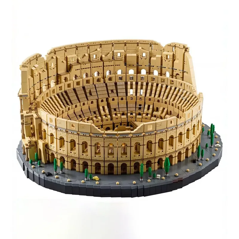 Compatible For Lego Colosseum Building Blocks Icons Series Architecture Landmark Model Bricks For Adult Hobbyists