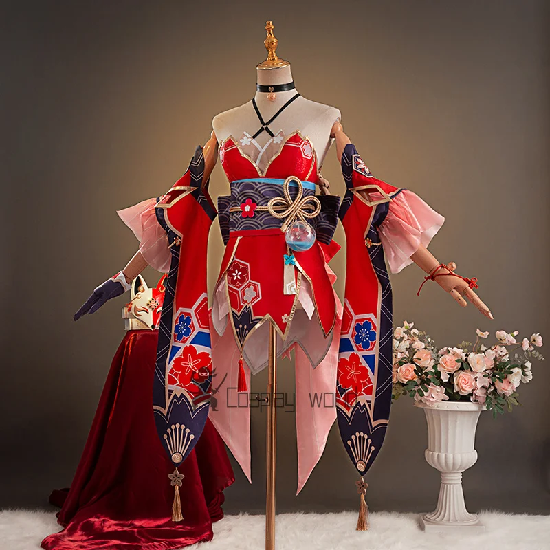 

Honkai Star Rail Sparkl Cosplay Game Cosplay Costume Anime 3D Print Dresses Mask Wig Role Play Uniform Full Set for Women Girls
