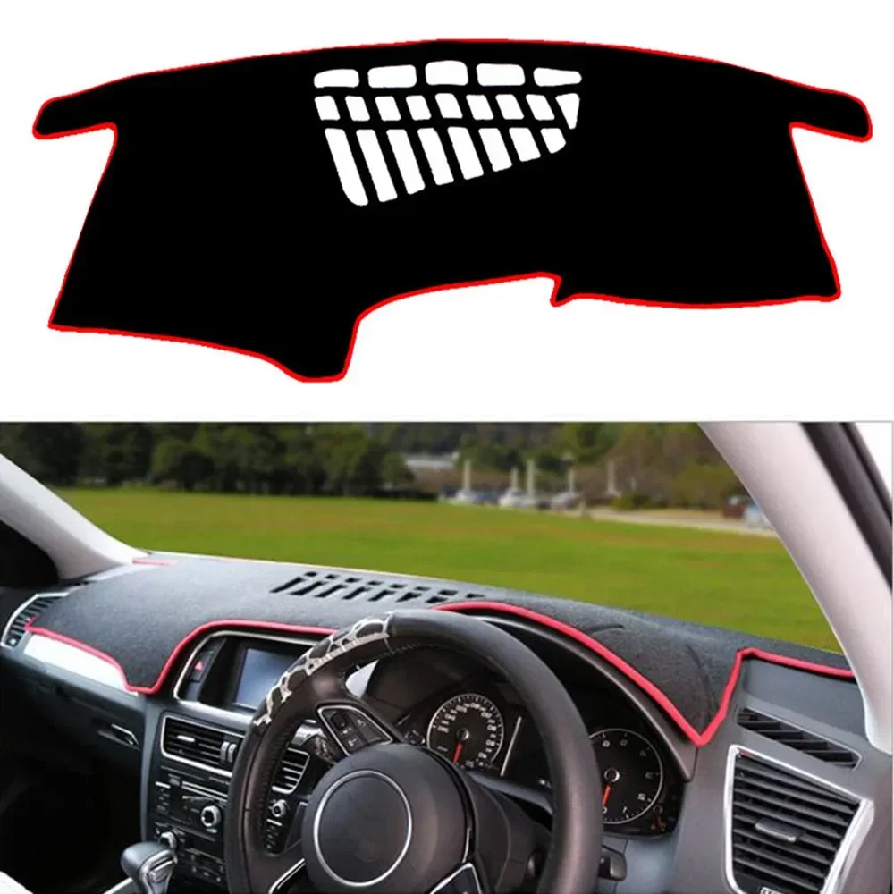 Car Dashmat Dashboard Cover Pad Mat Dash Board Sun Shade Protective Carpet For Audi Q5 2009 2010 2011 2012 2013 2014-2016 S-line