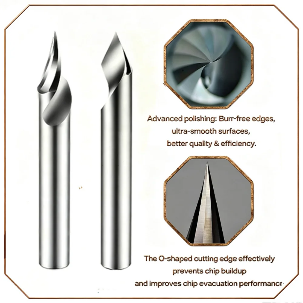 V-förmiger Spiral-CNC-Fräser, – Cnc Router Bit Bewertung und Preis