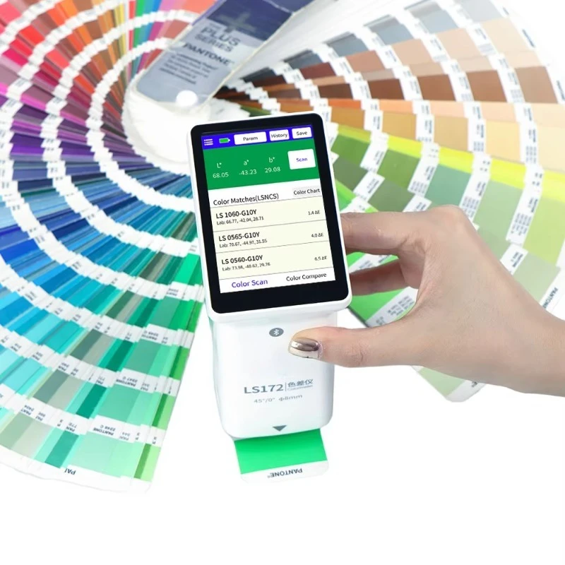 

LS173 D/8 Portable RGB Digital Colorimeter Handheld Paint Meter for Vehicle Tools Measurement