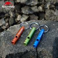 Naturehike Whistle Rescue Emergency Basketball Match Cheerleading Keychain Outdoor Tools High Decibel Survival Whistle