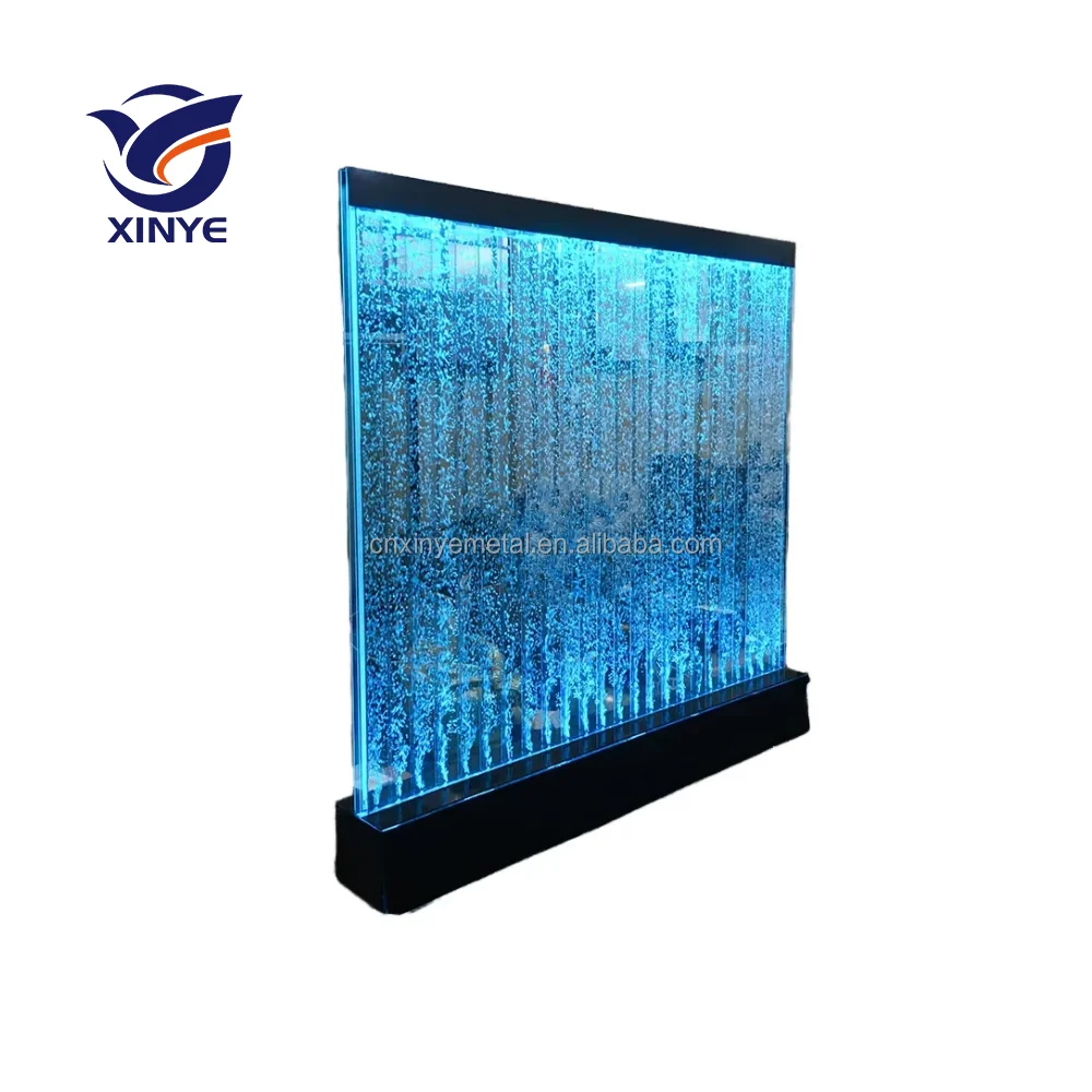 Customization.Water Bubble Screen Divider Entrance Partition Background Water Feature Acrylic Bubble Wall Panel Factory for Hote