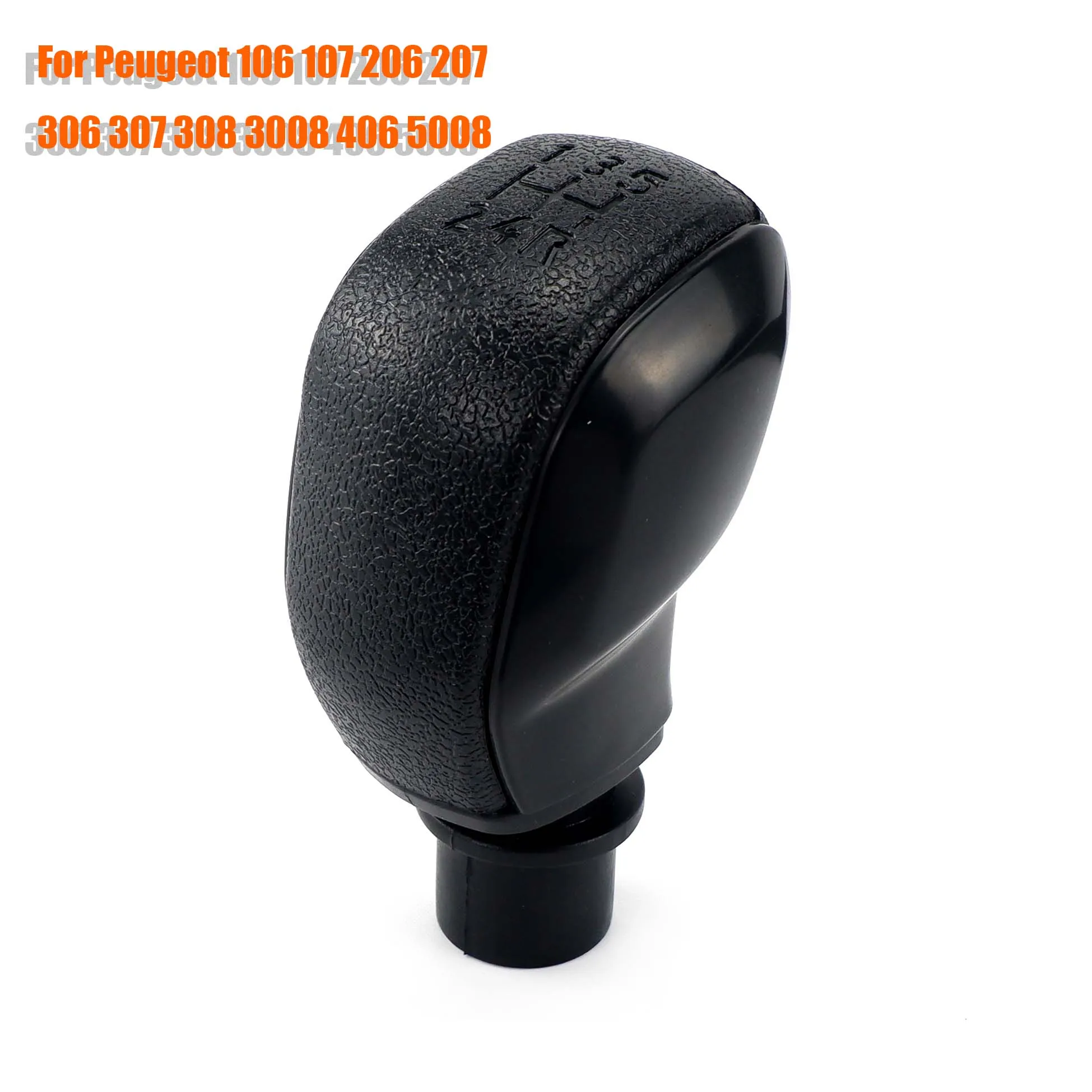 5 Speed Gear Shift Knob Gaiter Manual Stick Shifter For Peugeot 106 107 206 207 306 307 308 3008 406 5008 605 #1