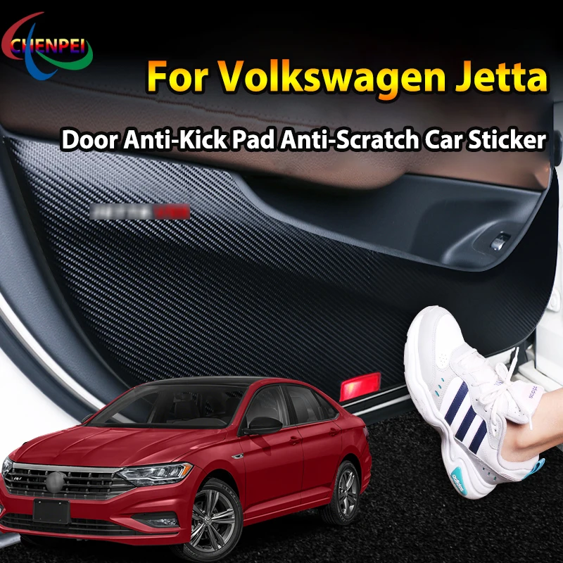 For Volkswagen Jetta VS7 VS5 VA3 Car Door Anti Kick Pad Protection Stickers Car Interior Decoration Accessories