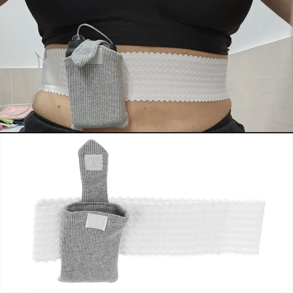 

Эластичный пояс для инсулинового насоса для пациентов по диабету, регулируемый фиксированный ремень для всех типов инсулиновых насосов