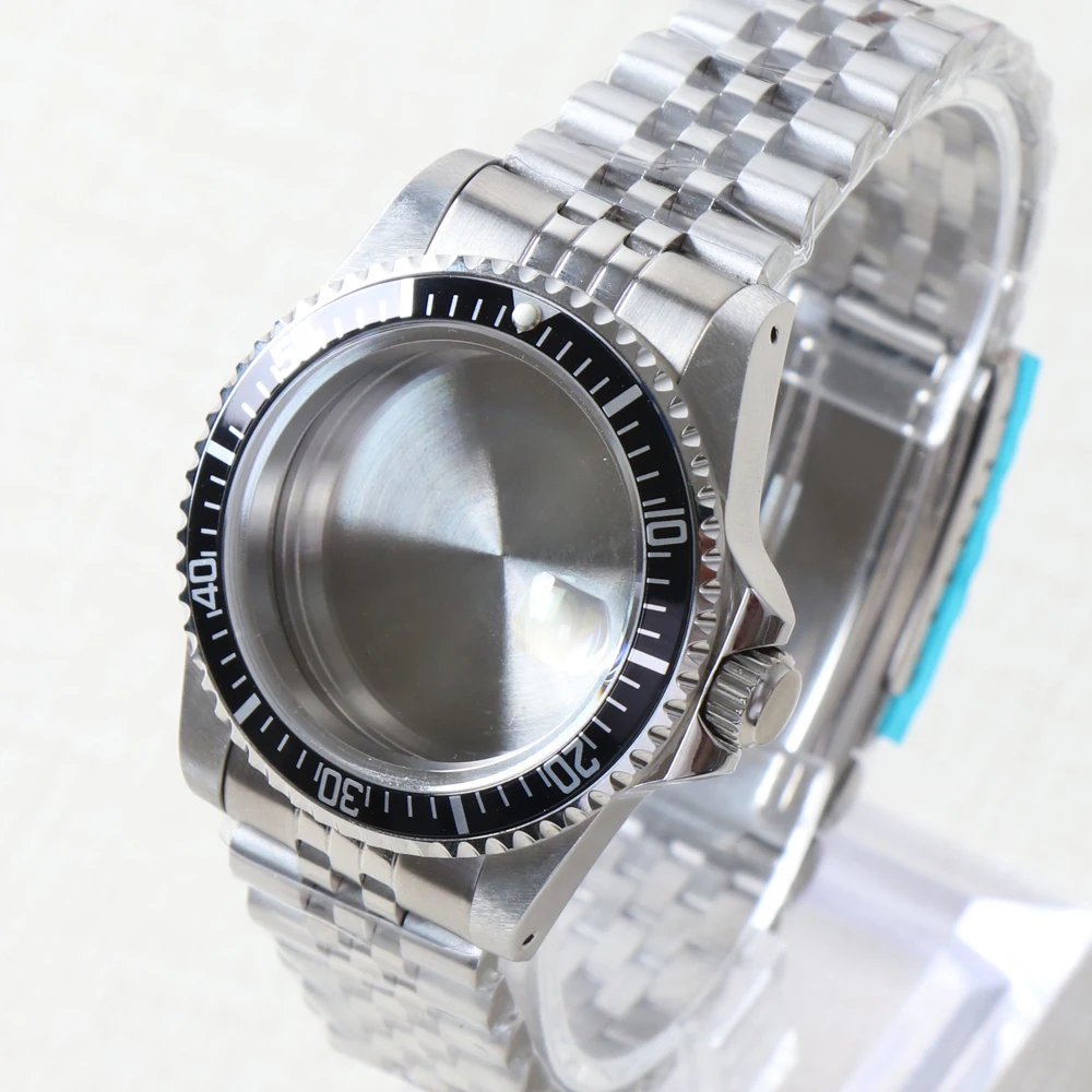 39.5mm Vintage NH35 Watch Case with Sapphire Glass