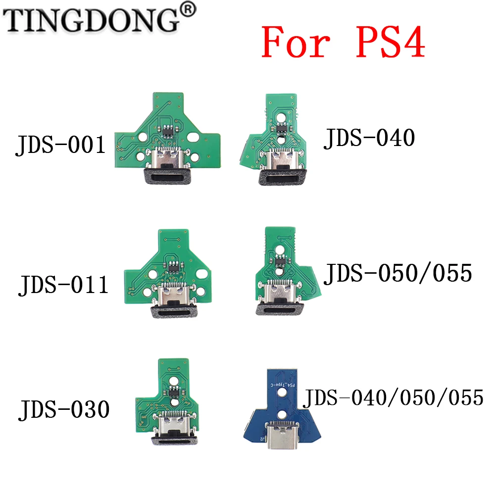 For PS4 Controller Type-C Charging Port Mod Kit Replacement For JDS 001/011/030/040/050/055 Charging Interface Upgrade