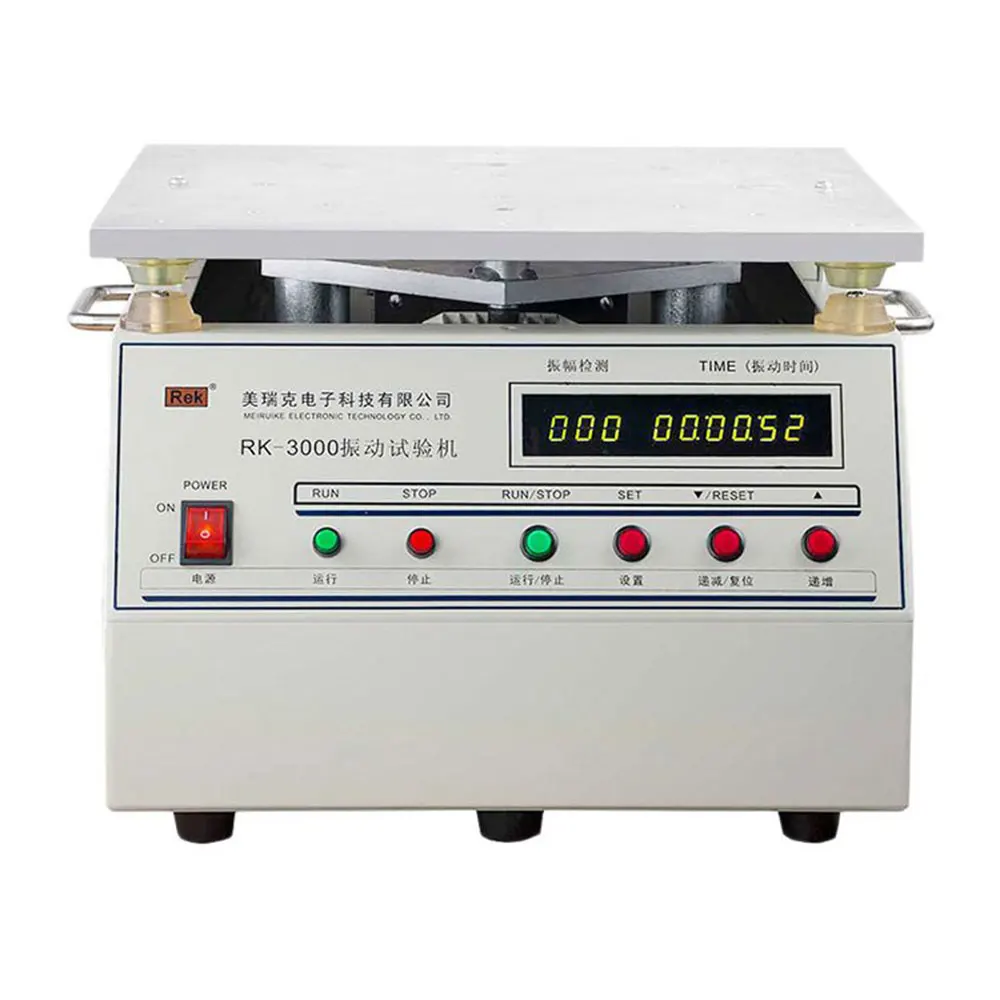 Rek RK-3000 LED Digital Display Vertical Vibration Tester for Automobile Industry and Spaceflight Vibration Resistance Test