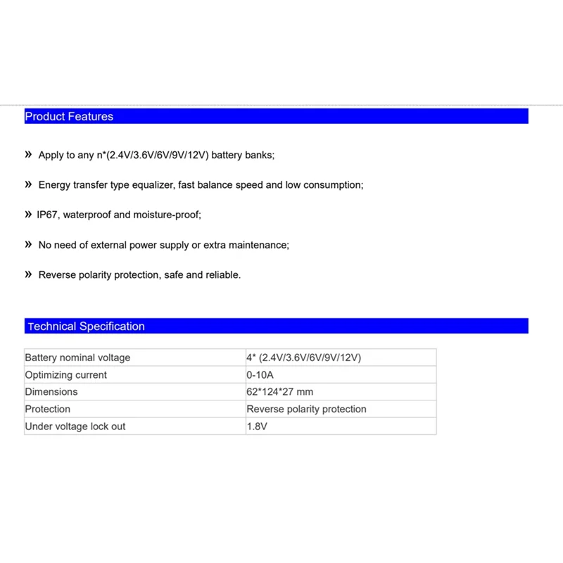 B29C-HA02 موازن معادل البطارية لبطارية الرصاص الحمضية/معادل موازن بطارية الليثيوم #6