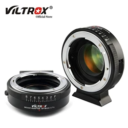 Viltrox M43X Lens Adapter Focal Reducer Speed Booster Turbo Aperture 0.71x for Nikon Lens to M4/3 Camera Panasonic Olympus