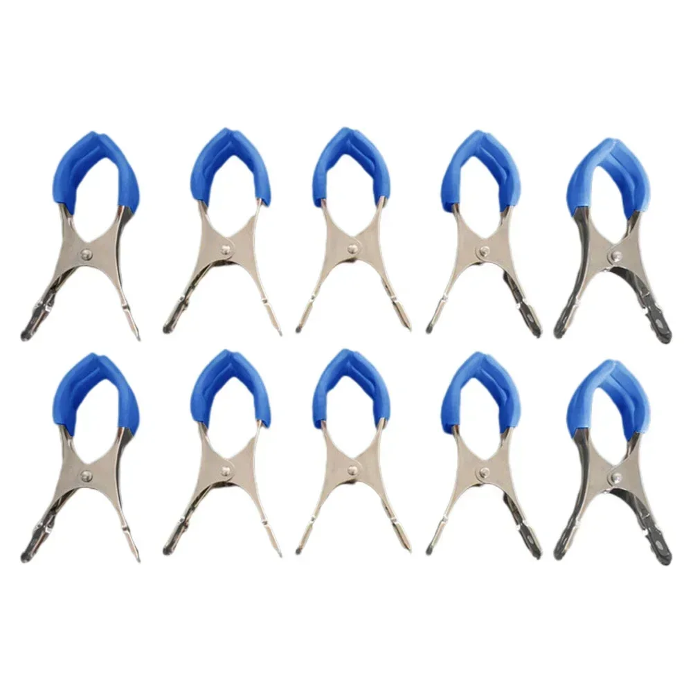 

Autumn And Winter Use 11x6 Cm Metal Clips Above Ground Pool Accessories File Spring Clamps Reliable Pool Safety