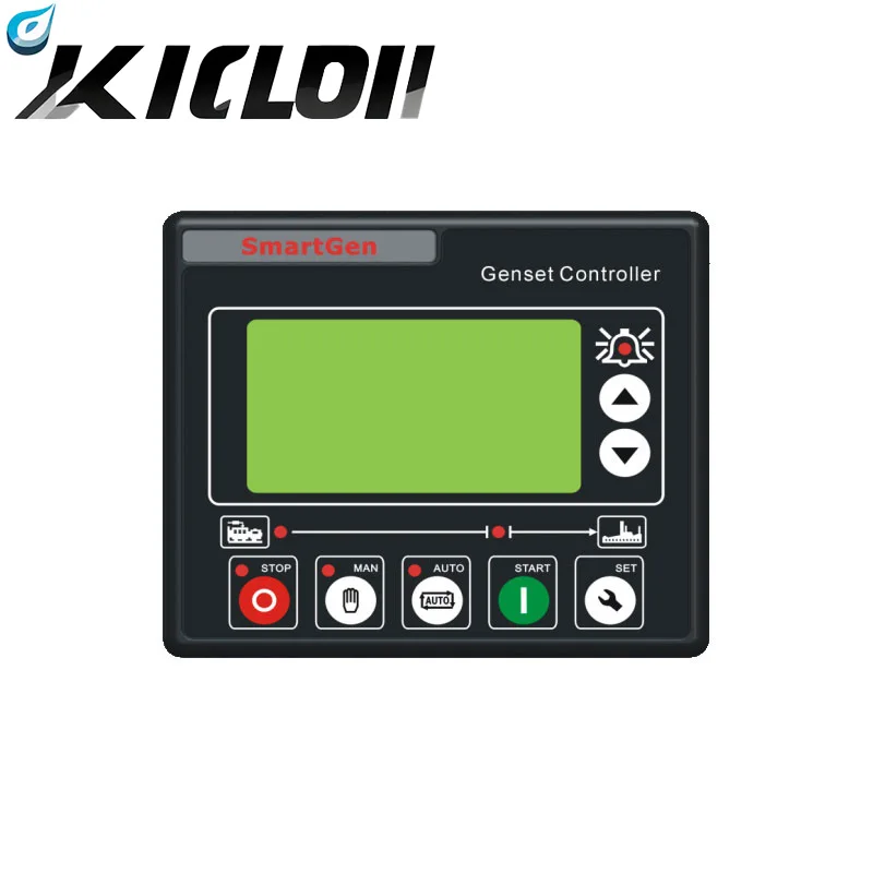 

HSC940 SmartGen Gas Genset Control Module Auto Start Stop Monitor Generator Controller LCD Display For Single Machine Automation