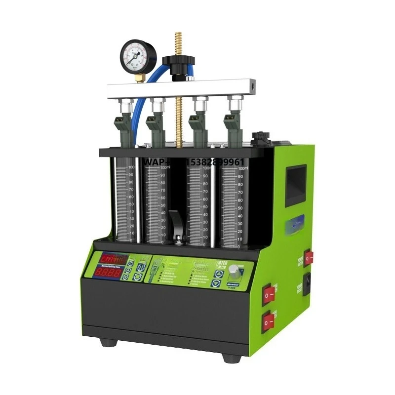 

MRCARTOOL V308 Car Fuel Cleaning Machine Motorcycle Car Petrol Injector Tester V308 with 4 Cylinder Testing Cleaner