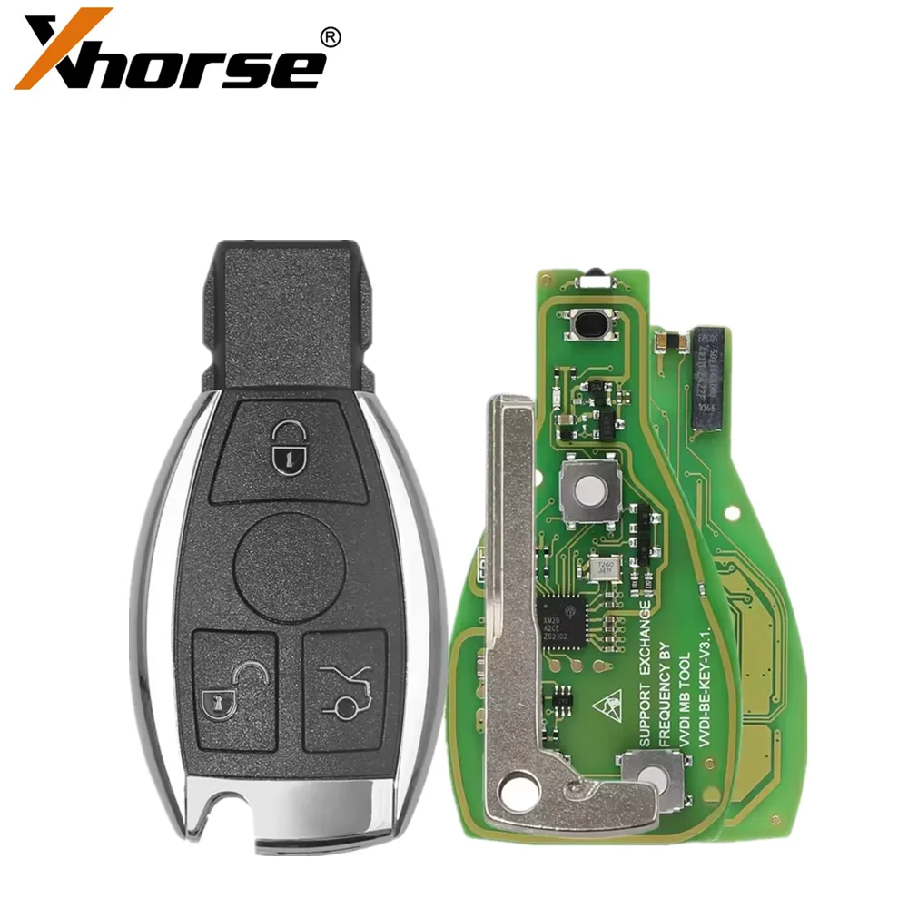 Xhorse VVDI BE Key Pro Improved Version With Smart Key Shell For Benz Get One Token For MB BGA Tool