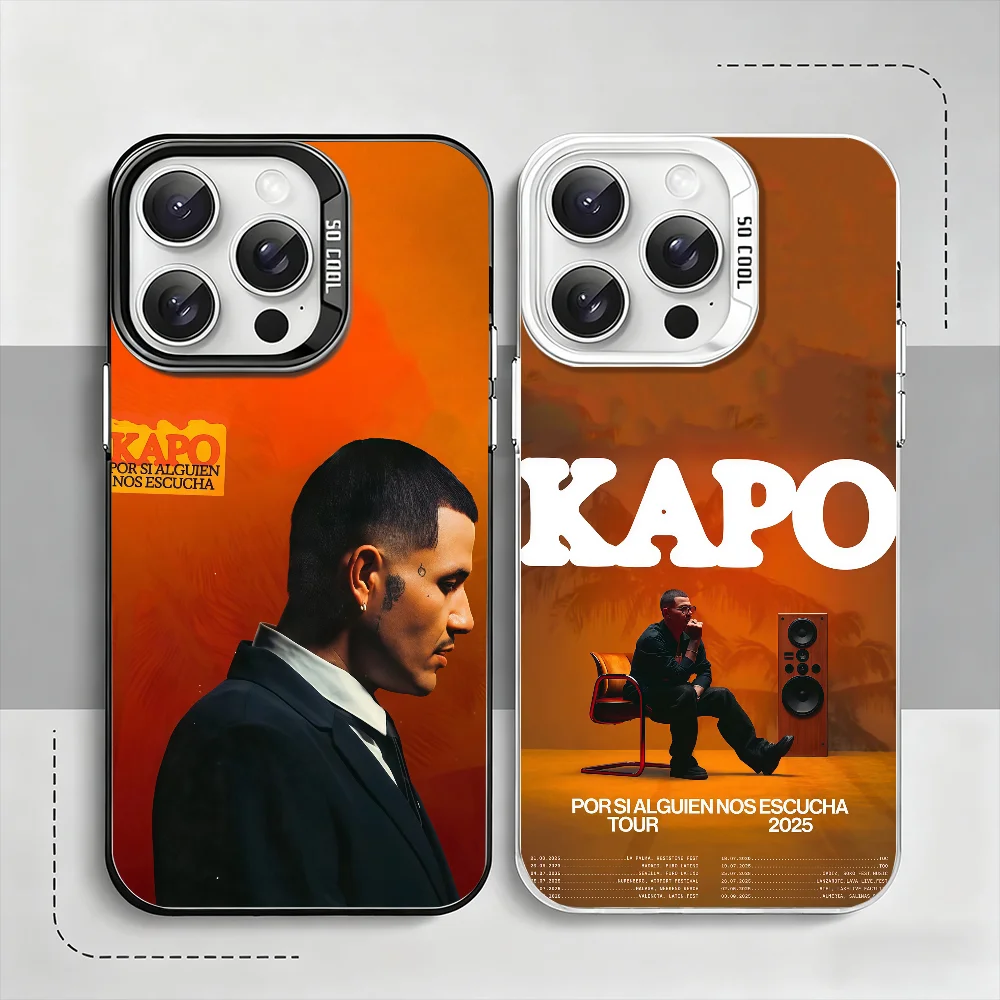 

Singer Kapo phone case For iPhone 12 11 13 14 15 16 17 Max Pro Plus Mini Protective IMD Color Cover