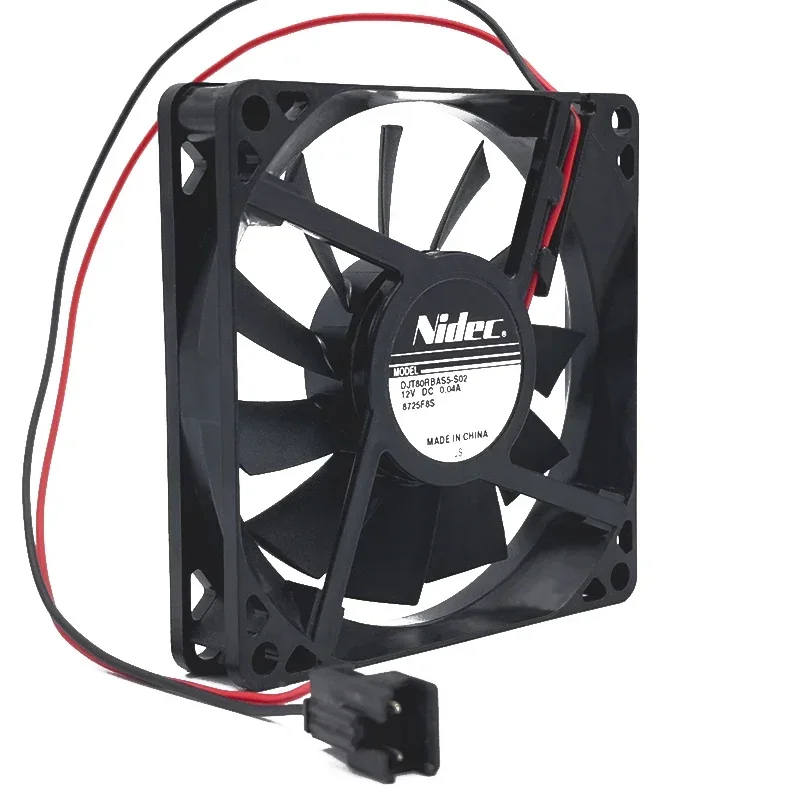 P 80*80*15MM Silent Nidec Hydraulic DJT80RBAS5-S02 8015 12V 0.04A Refrigerator Built-in cooling fan