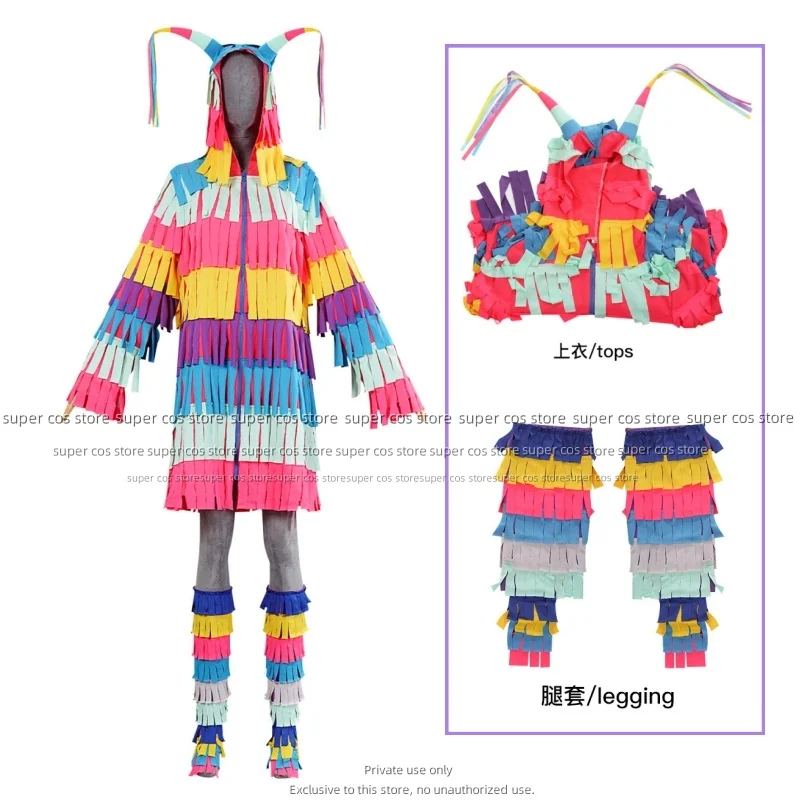 

Mexico Easter Egg Festival Pinata Onesie Cosplay Halloween Costume Unique Special Purpose Clothing from Mainland China