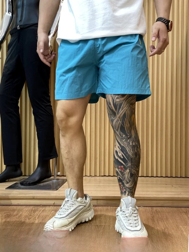 Outdoor Casual Lightweight Breathable Quick Dry Summer Shorts for Men And Women High Waist Nylon Fabric Fashionable Urban Style