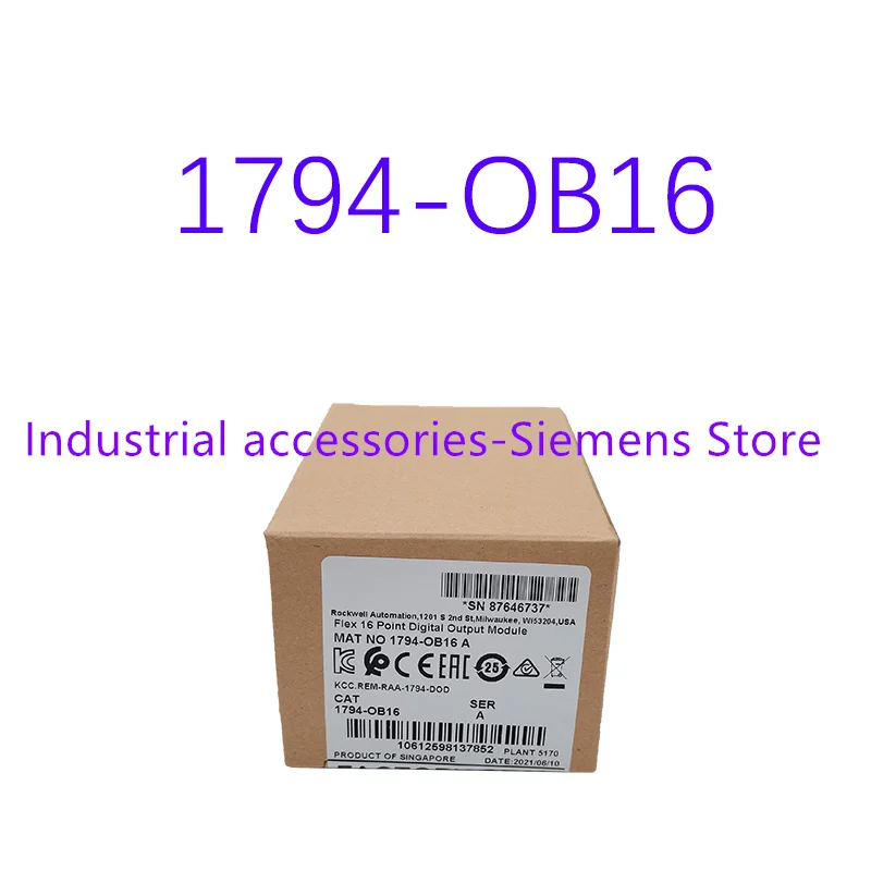 العلامة التجارية الجديدة الأصلية 1794-OB16 PLC 24VDC 16 المصدر الحالي فليكس وحدة إخراج تيار مستمر الرقمية بقعة