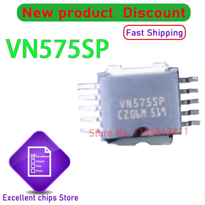 2PCS/LOT VN575SP VN575 SOP10 New original
