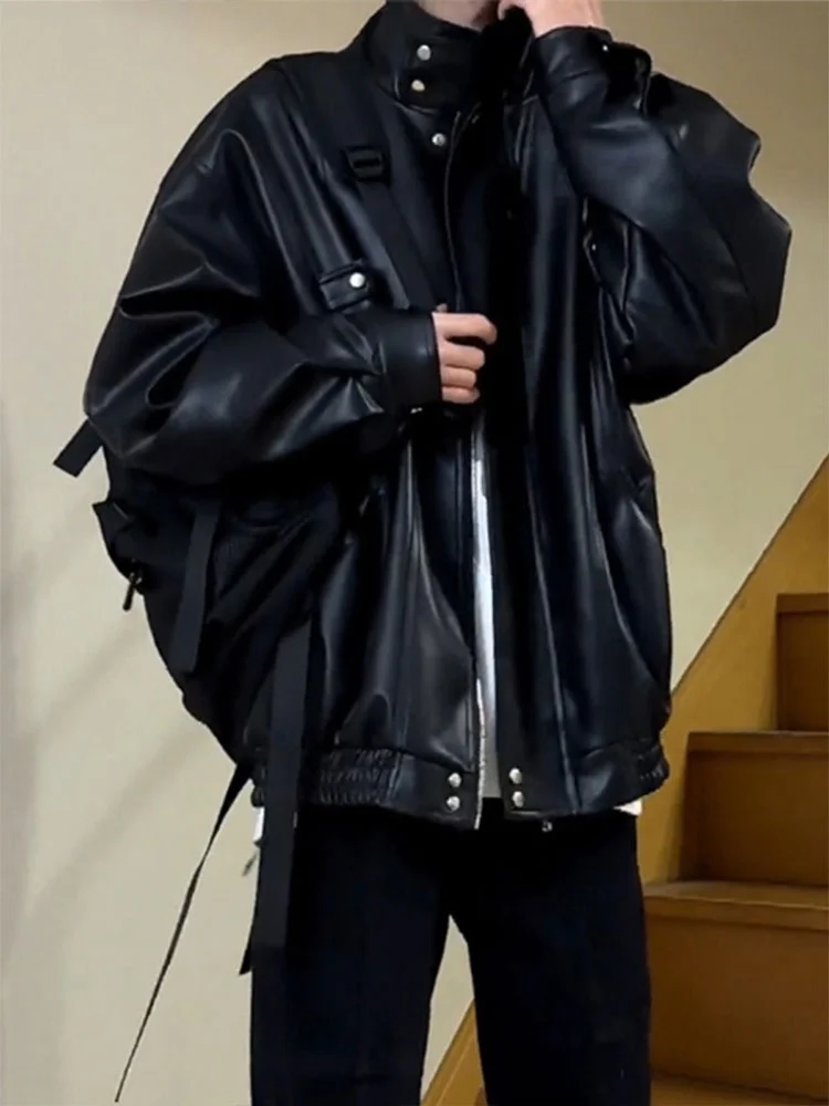 

Мужская демисезонная куртка Bla Motorcycle Pilot из полиэстера и нейлона, свободного кроя, ветрозащитная, на молнии