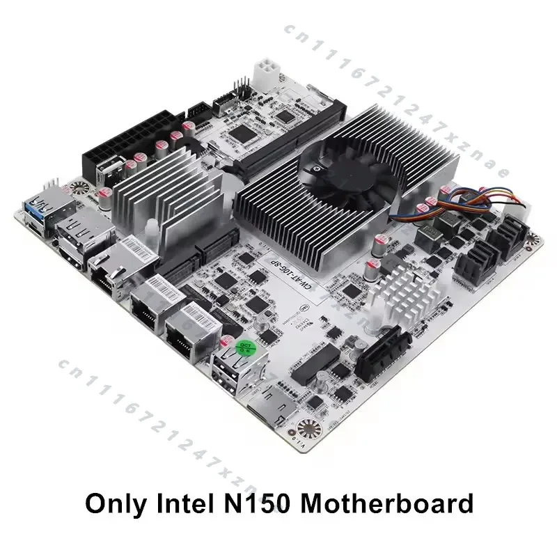 8 Disk Slots，10G Network Storage Main Board, Intel N150, N100，I3-N305. Firewall Main Board, PCIe X1 Type-C