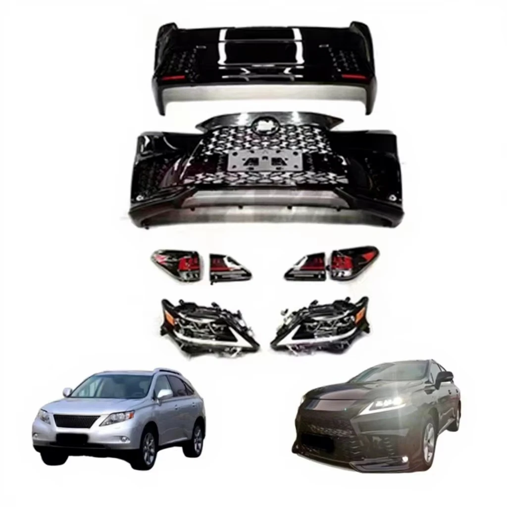 2023 Rx500h F Sport Facelift Bumpers Bodykit for RX270/RX300/RX350/RX450 (2009-2013) New Clips Included