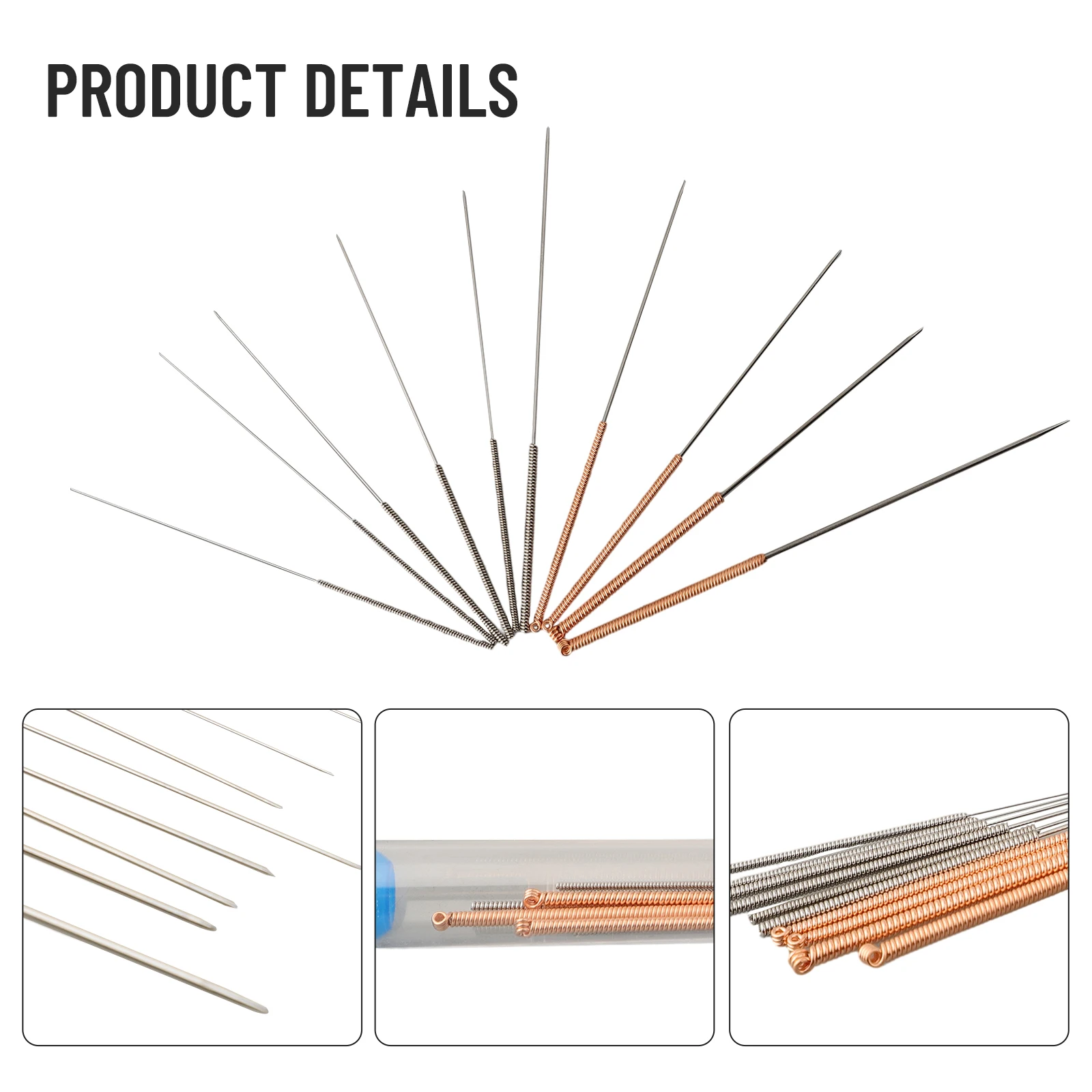 10pcs 3D-Printer Nozzle Cleaning Needles Stainless Steel Drill Bits For 0.15/0.25/0.4/0.8/1.0mm Nozzles Silver