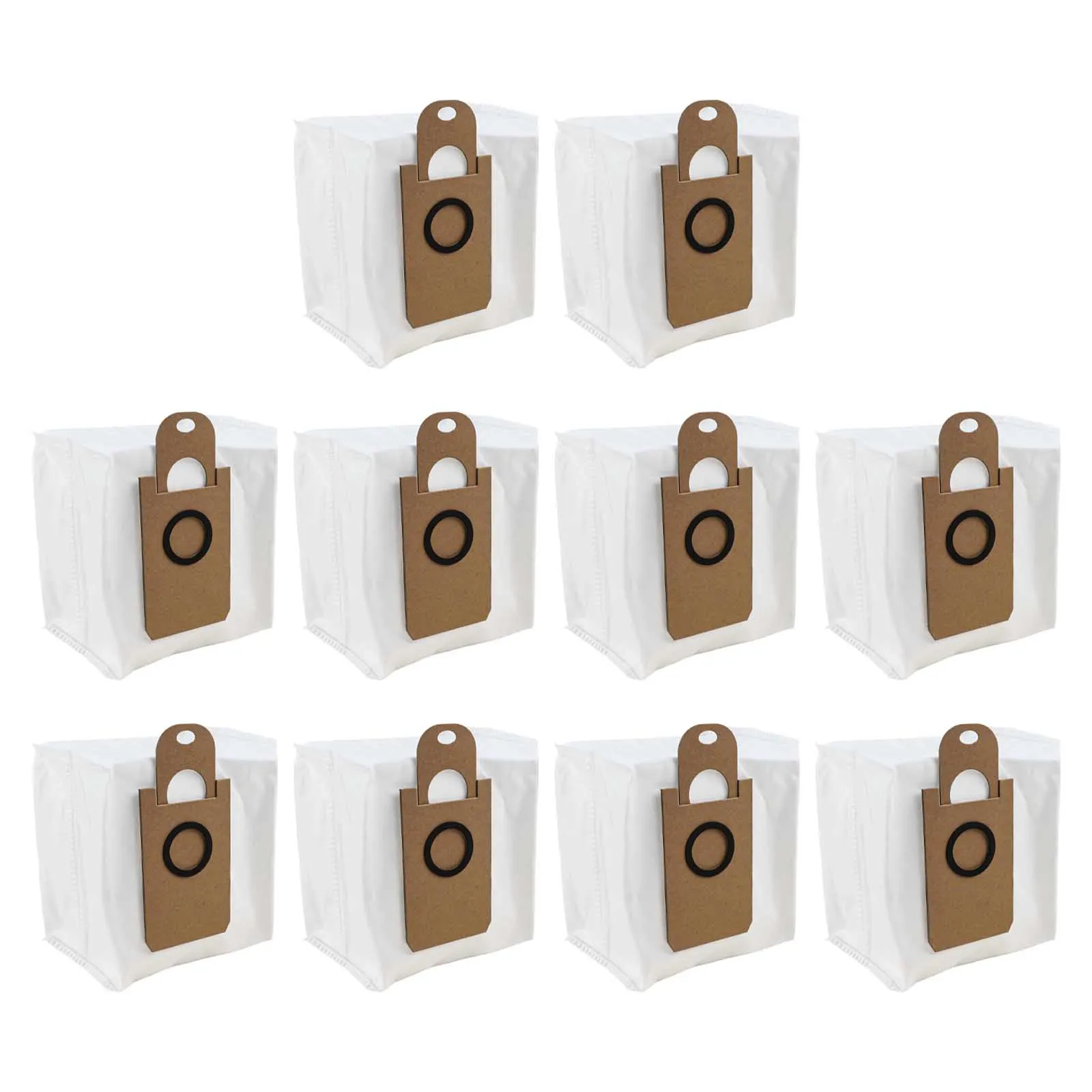 For Airzeen Q10 for Pro Robot Vacuum Cleaner Compatible Dust Bags 4/10 Pack with Advanced Filtration for Dust for capture
