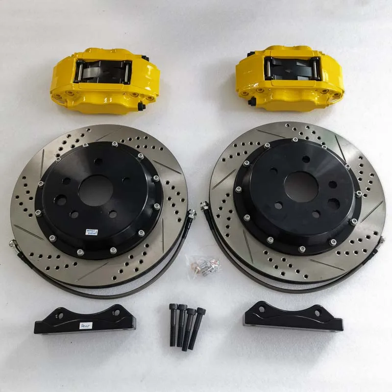 For Big Brake Kit for BMW E36 320i Racing Jk7600 4-Piston Caliper with Drilled Disc