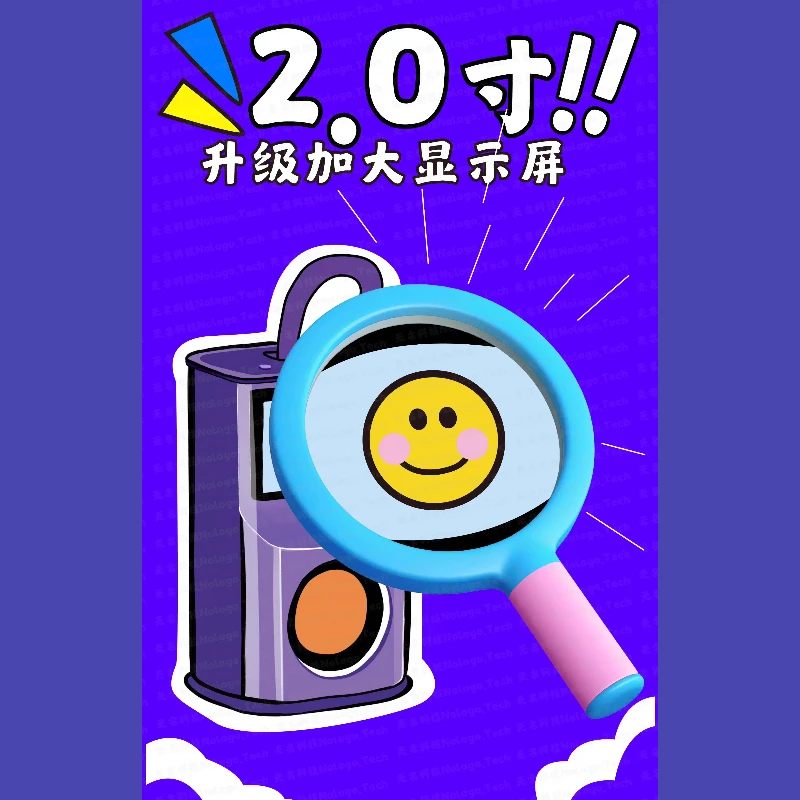 Picture 5: AI Dialogue Robot Xiaozhi AI Speaker Artificial Intelligence AI Robot ESP32S3N16R8 2.0-inch Display Screen WiFi Connection