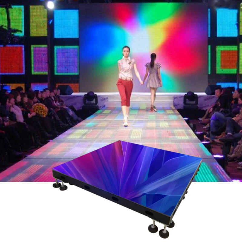 stage hd wedding events disco interactive led dance floor